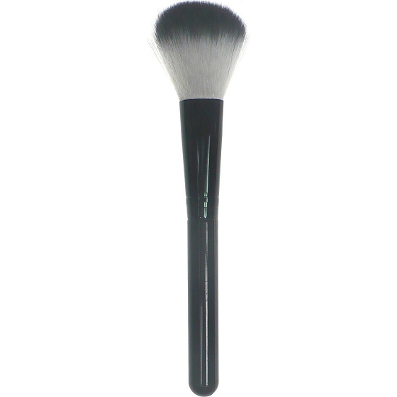 Kosmetický štětec na tvářenku bílo-černý 15 cm