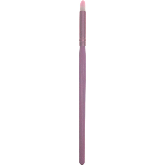 Kosmetický štětec širší do špičky růžový 15 cm