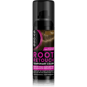Syoss Root Retouch spray do tymczasowego zakrywania odrostów Brązowy, 120 ml Syoss Root Retouch spray do tymczasowego zakrywania odrostów Brązowy, 120 ml