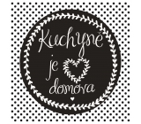 Bohemia Gifts Dekoracyjny obraz na zawieszenie Kuchni 30 x 30 cm