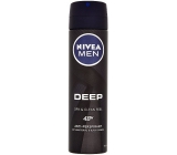 Nivea Men Deep 48-godzinowa ochrona przed poceniem antyperspirant dezodorant spray dla mężczyzn 150 ml