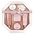 Baylis & Harding Jojoba, Hedvábí a Mandlový olej mýdlo 150 g + sprchový krém 130 ml + tekuté tělové mýdlo 130 ml + krystalky do koupele 100 g + tělové máslo 100 ml + žínka, kosmetická sada osmihran