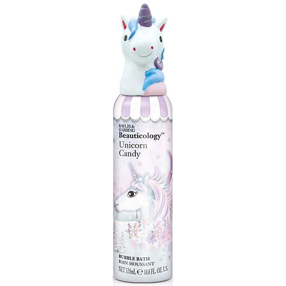 Baylis & Harding Beauticology Unicorn pěna do koupele s gumovým jednorožcem 320 ml