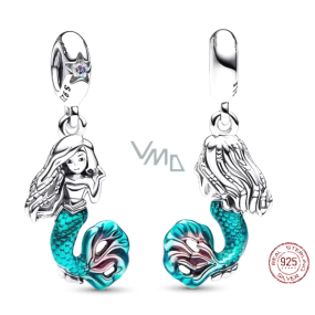 Charm Srebrna 925 Disney Mała syrenka - Ariel, zawieszka na bransoletkę Charm Srebrna 925 Disney Mała syrenka - Ariel, zawieszka na bransoletkę