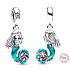 Charm Srebrna 925 Disney Mała syrenka - Ariel, zawieszka na bransoletkę