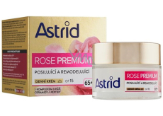 Astrid Rose Premium 65+ wzmacniający i remodelujący krem na dzień dla bardzo dojrzałej cery 50 ml