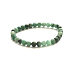 Smaragd kamień elastyczny naturalny kamień, kulka 7,3 - 7,8 mm / 16 - 17cm, Emerald A+++, prawda-miłość-szczęście-prosperita-kreatywność