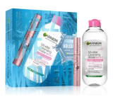 Maybelline Lash Sensational Sky High maskara + Garnier Skin Naturals woda micelarna do cery wrażliwej 400 ml, zestaw kosmetyczny dla kobiet