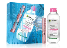 Maybelline Lash Sensational Sky High maskara + Garnier Skin Naturals woda micelarna do cery wrażliwej 400 ml, zestaw kosmetyczny dla kobiet