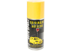Kwasny Auto-K Color Škoda, oryginalny lak samochodowy w sprayu, 6200 żółć chromowa, 150 ml