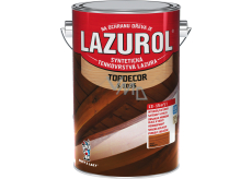 Lazurol Topdecor S1035 tenkovrstvá lazura na dřevo T027 meranti, 4,5 l