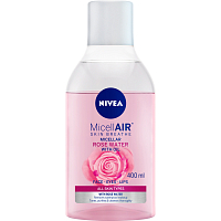 Nivea MicellAIR dwufazowa woda micelarna z różaną wodą, 400 ml