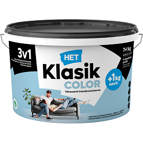 Het Klasik Color farba malarska, 0427 niebieski nieboskłon, 7+1 kg Het Klasik Color farba malarska, 0427 niebieski nieboskłon, 7+1 kg