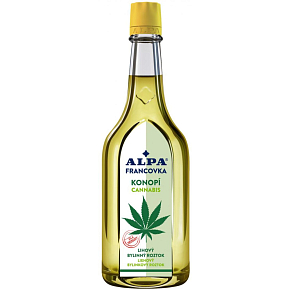 Alpa Francovka Konopie Cannabis lihowy roztok ziołowy 160 ml Alpa Francovka Konopie Cannabis lihowy roztok ziołowy 160 ml