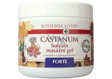 Bohemia Gifts Castanum Ekstrakt z kasztanowca zwyczajnego Forte extra silny balsam masujący żel 600 ml