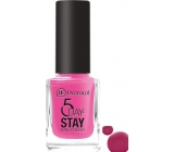 Dermacol 5 Day Stay Długotrwały lakier do paznokci 38 Cherry Blossom 11 ml