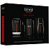 Str8 Red Code voda po holení 50 ml + deodorant sprej 150 ml + sprchový gel 250 ml, kosmetická sada