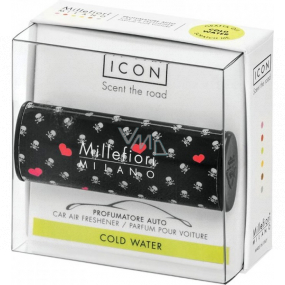 Millefiori Milano Icon Cold Water - Chladná voda vůně do auta Cuori & Fiori voní až 2 měsíce 47 g