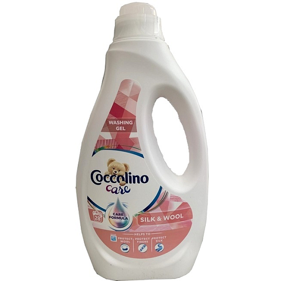 Coccolino Care Vlna a hedvábí speciální péče o citlivé tkaniny prací gel 28 dávek 1,12 l