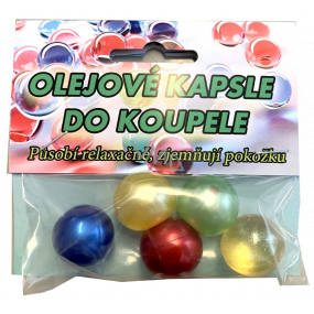 Atlantic Olejowe kapsułki do kąpieli 5 sztuk mix rodzajów