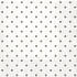 Papírové ubrousky 3 vrstvé 33 x 33 cm 20 kusů Bílé se šedými puntíky