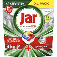 Jar tabletki do zmywarki Platinum Plus All in One, 75 szt.