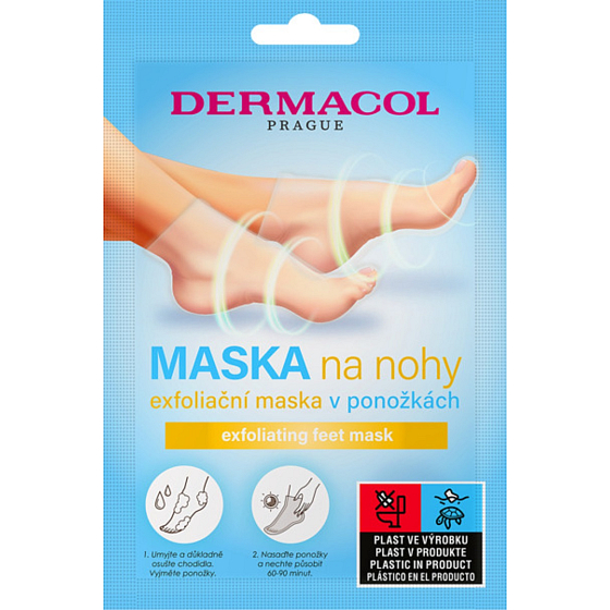 Dermacol Peelingowa maska do stóp w skarpetkach 2 x 15 ml