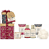 Baylis & Harding Zimní království sprchový krém 100 ml + sprchový gel 100 ml + mléko na tělo a ruce 50 ml + krém na ruce 50 ml + krystalky do koupele 25 g + tělová houbička, kosmetická sada pro ženy