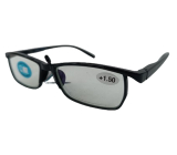 Berkeley Czytelnicze okulary dioptryczne +1,5 plastikowe czarne Blue Block 1 sztuka MC2238B