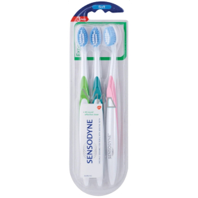 Sensodyne Expert Soft szczoteczka do zębów 3 sztuki różne kolory