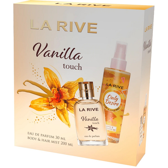 La Rive zestaw podarunkowy Vanilla Touch edp30+body mist Only desire200      5027
