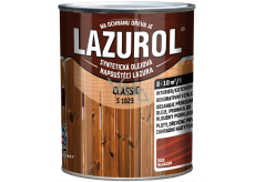 Lazurol Classic S1023 syntetická olejová lazura na dřevo 0080 Mahagon 2,5 l