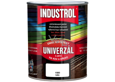 Industrol S2013 Univerzál lesk vrchní barva na kov a dřevo 1000 Bílá 0,75 l