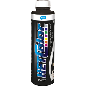 Het Hetcolor farba tonująca do malowania, 0190 czarna, 1 kg