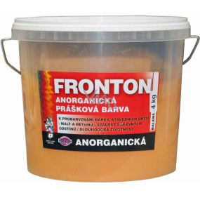 Fronton prášková barva do stavebních směsí malt a betonů, 0731 cihlová červeň, 4 kg Fronton prášková barva do stavebních směsí malt a betonů, 0731 cihlová červeň, 4 kg