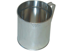 Cynkowany kubek, pojemność 750 ml