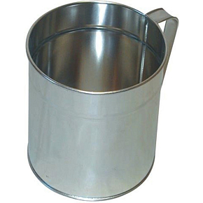 Cynkowany kubek, pojemność 750 ml