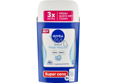 Nivea Fresh Natural dezodorant w kostce, 2× 50 ml