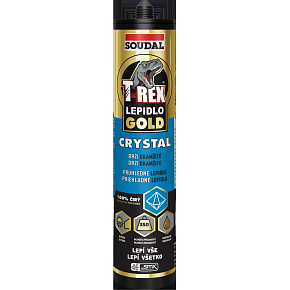 Soudal T-Rex Crystal montażowe klej, przezroczysty, 290 ml