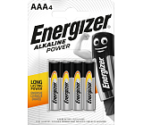 Energizer Alkaline Power AAA mikrotužková baterie, 4 ks