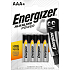 Energizer Alkaline Power AAA mikrotužková baterie, 4 ks