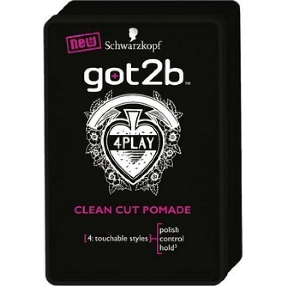 Got2b 4Play Clean Cut Pomade pomáda na vlasy 100 ml