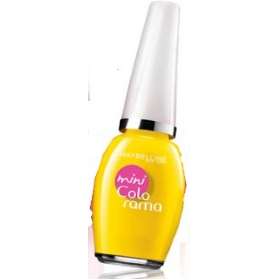 Maybelline Mini Colorama lak na nehty 100 Urban lemon 7,5 ml
