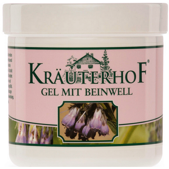 Krauterhof Kostival Lékařský mast na regeneraci svalů, kloubů, tlumí bolest 250 ml