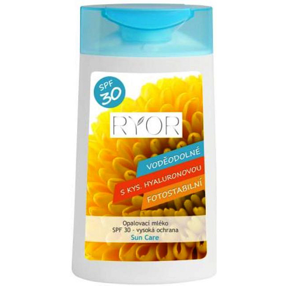 Ryor Sun Care SPF30 opalovací mléko vysoká ochrana 200 ml