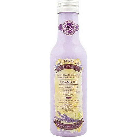 Bohemia Gifts Levandule s extraktem z bylin a vůní levandule sprchový gel 200 ml