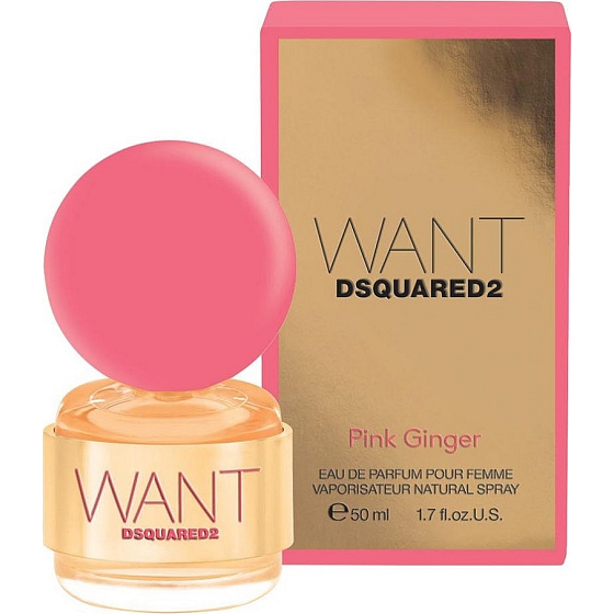 Dsquared2 Want Pink Ginger parfémovaná voda pro ženy 50 ml