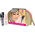 Dermacol Bambi Black Sensation dlouhotrvající fix na oči černá 2,7 ml + Dermacol Satin Make-up Base vyhlazující báze pod make-up 15 ml + etue, kosmetická sada
