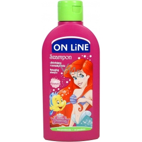 On Line Kids Ariel Malina 2v1 sprchový gel a šampon na vlasy pro děti 250 ml On Line Kids Ariel Malina 2v1 sprchový gel a šampon na vlasy pro děti 250 ml