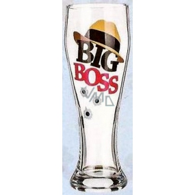 Nekupto Dárky s humorem Pivní sklenice humorné Big Boss 0,6 l